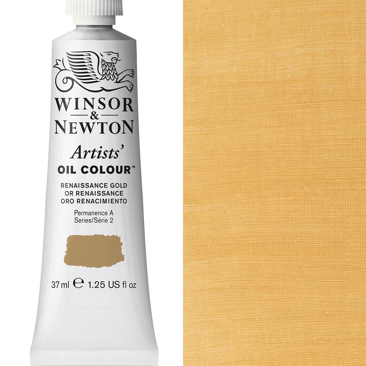 Winsor & Newton - 37ml Gold  - Artists Oil - Series 2