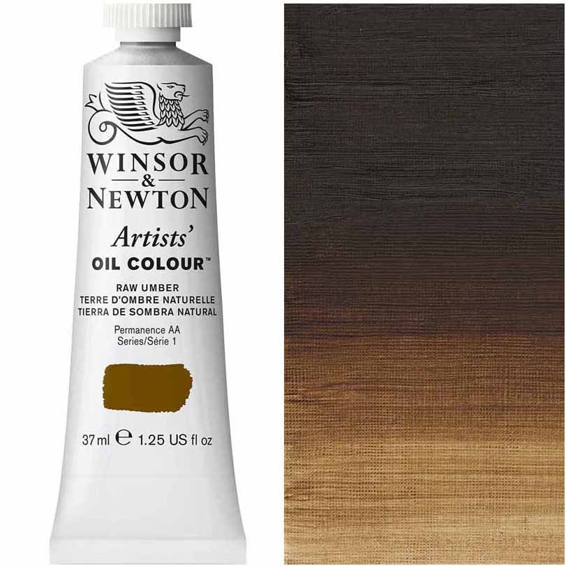 Winsor & Newton - 37ml Raw Umber - Artists' Oil - Series 1
