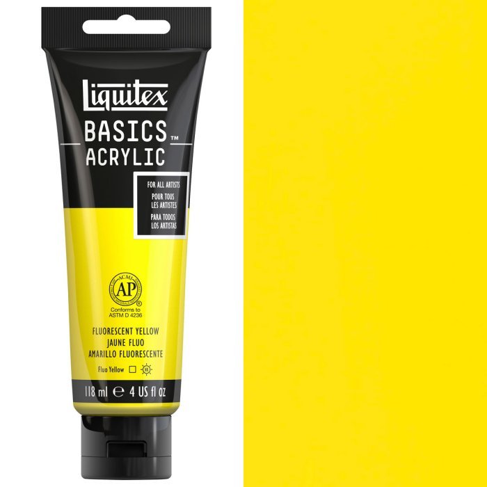 LQX Basics 118ml Fluorescent Yellow