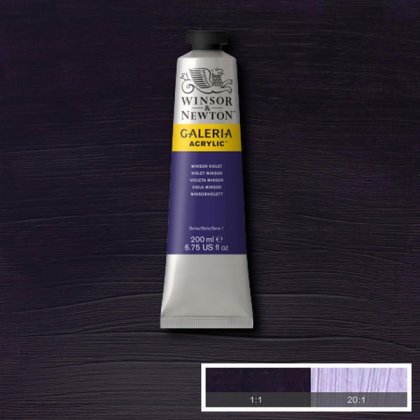 Winsor & Newton - Galeria Acrylic Winsor Violet 200ml