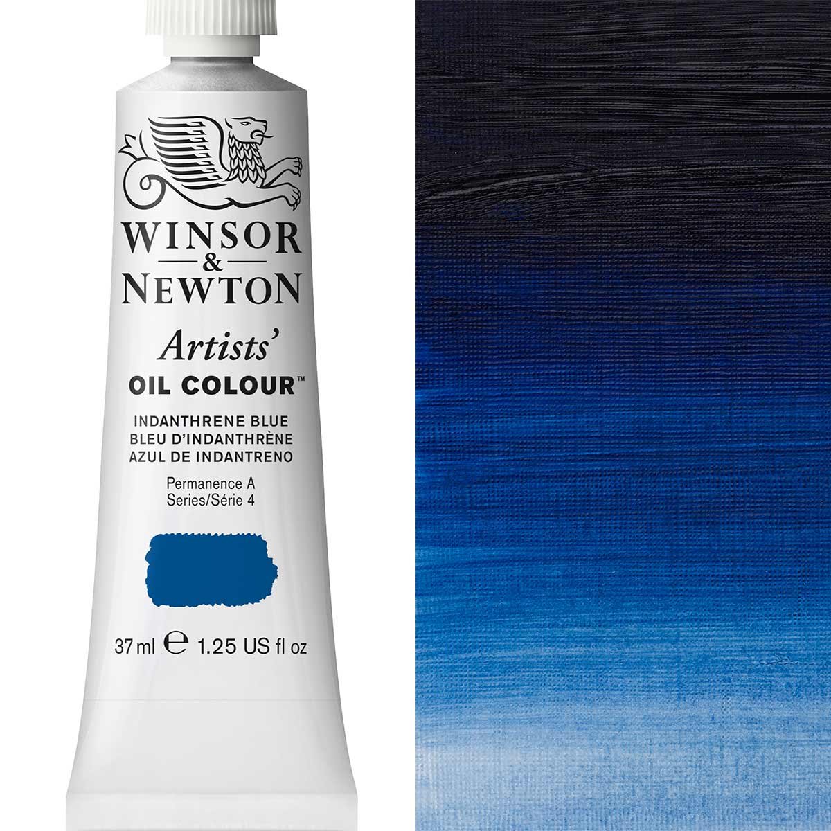 Winsor & Newton - 37ml Indanthrene Blue  - Artists Oil -  Series 4