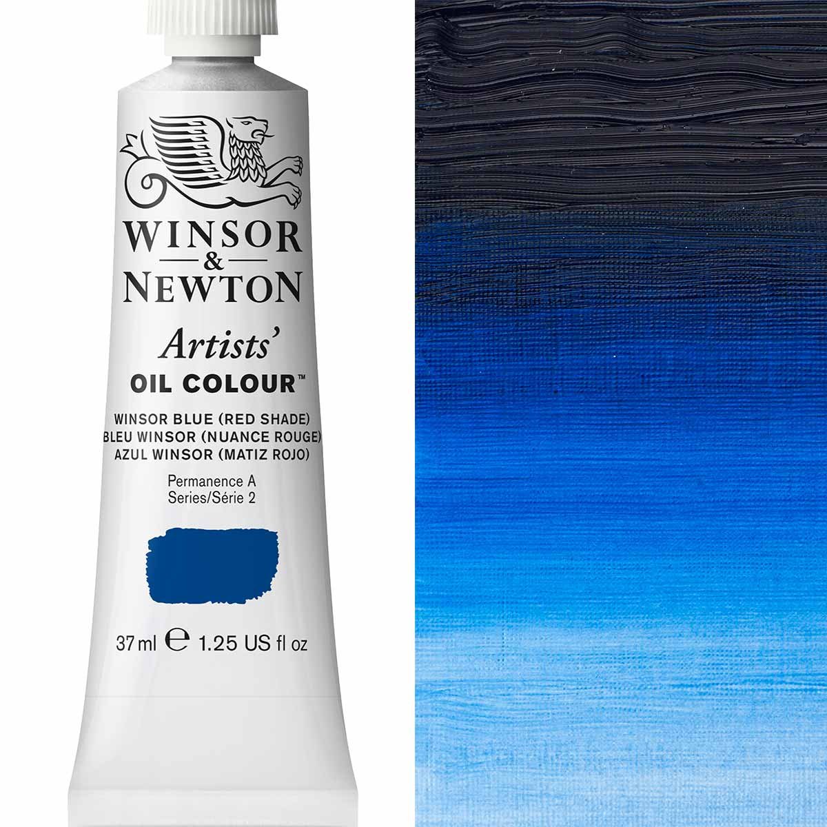 Winsor & Newton - 37ml Winsor Blue R/S  - Artists Oil - Series 2