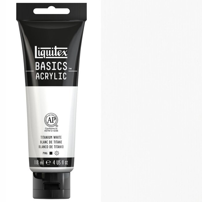 LQX Basics 118ml Titanium White