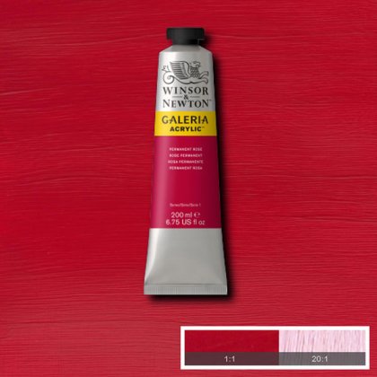 Winsor & Newton - Galeria Acrylic Permanent Rose 200ml