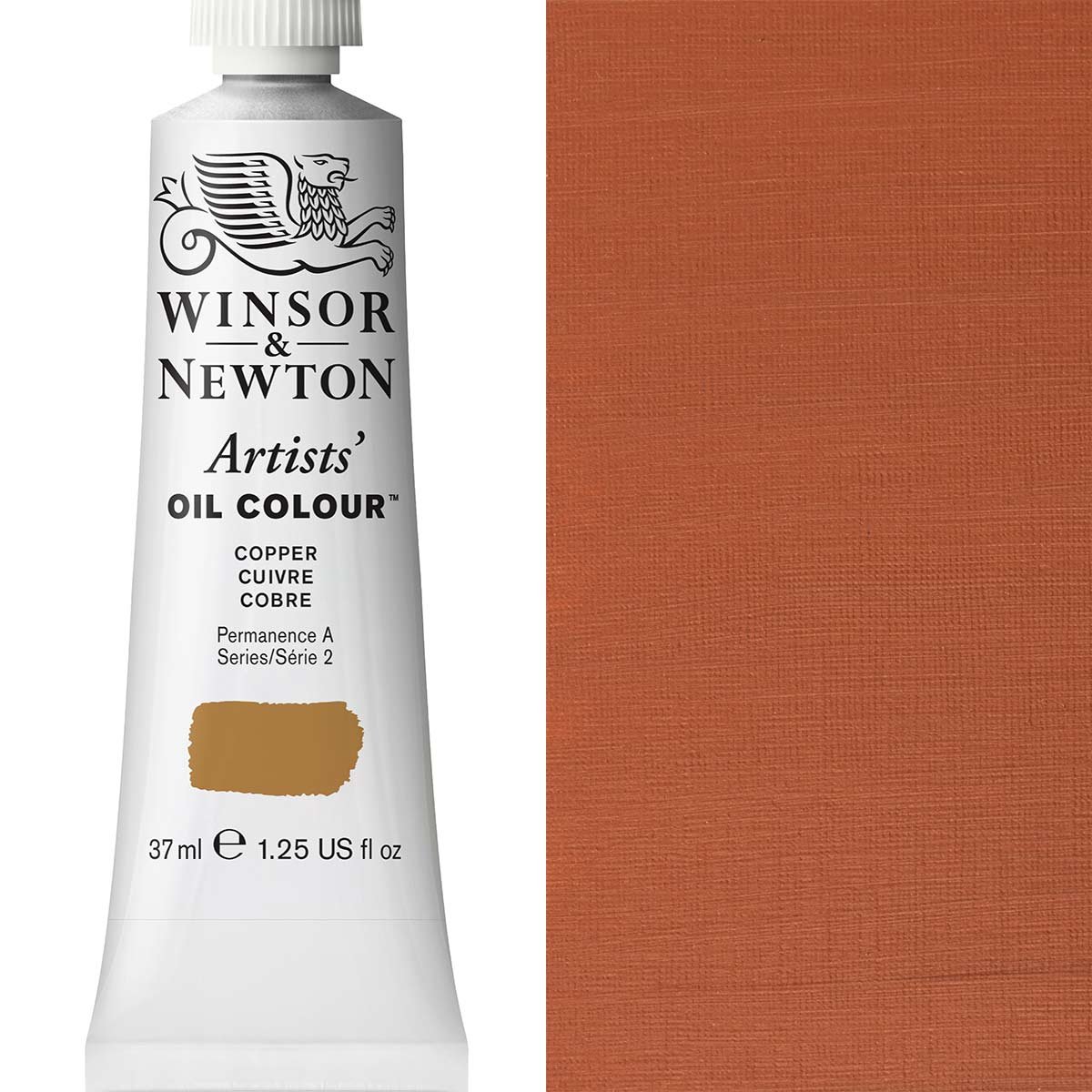 Winsor & Newton - 37ml Copper  - Artists Oil - Series 2