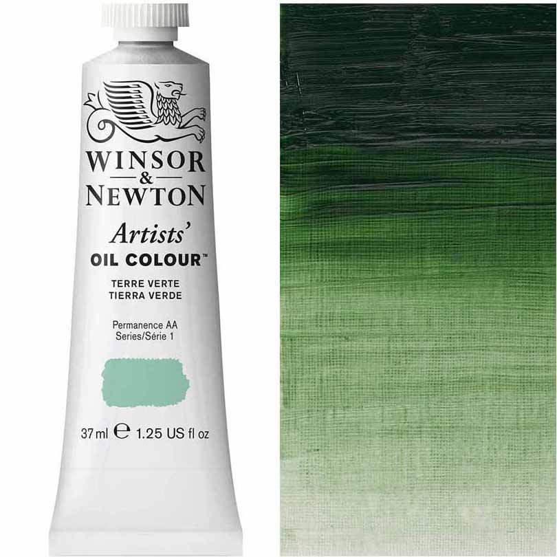 Winsor & Newton - 37ml Terre Verte - Artists' Oil - Series 1