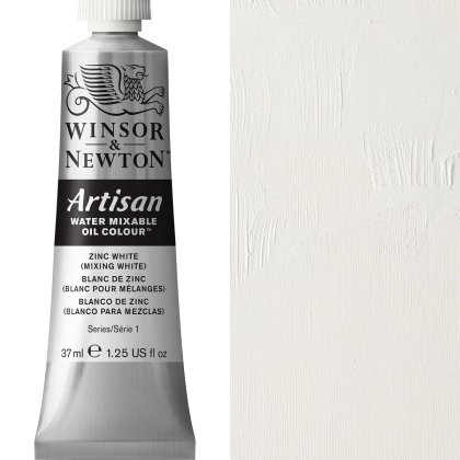 Winsor & Newton - 37ml Zinc White  - Water Mixable Oil - Series 1