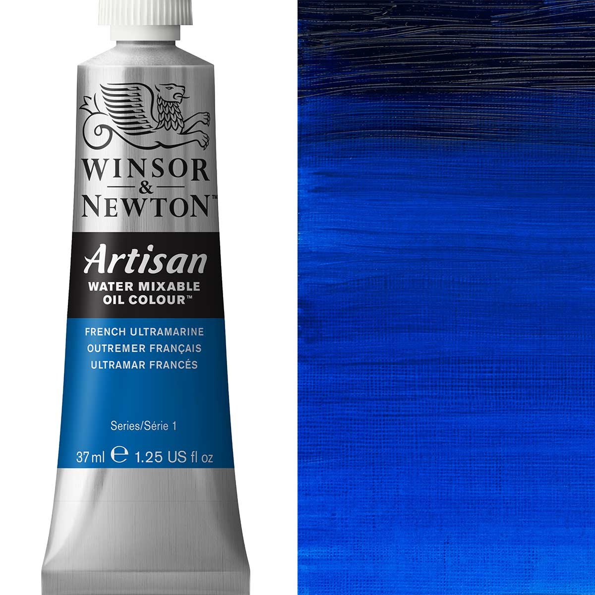Winsor & Newton - 37ml Fr Ultramarine  - Water Mixable Oil - Series 1
