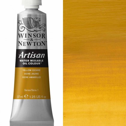 Winsor & Newton - 37ml Yellow Ochre  - Water Mixable Oil - Series 1