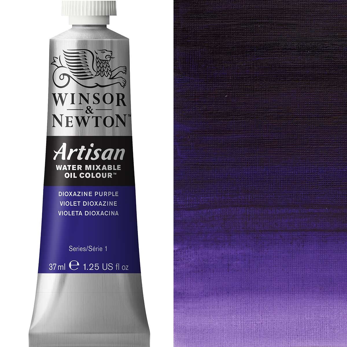 Winsor & Newton - 37ml Diox Purple  - Water Mixable Oil - Series 1