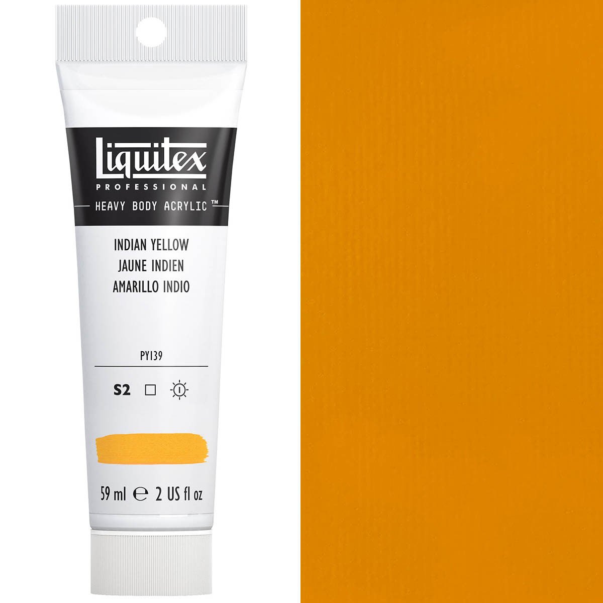Liquitex - Heavy Body - 59ml Indian Yellow - Series 2