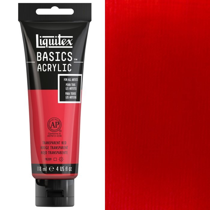 LQX Basics 118ml Transparent Red