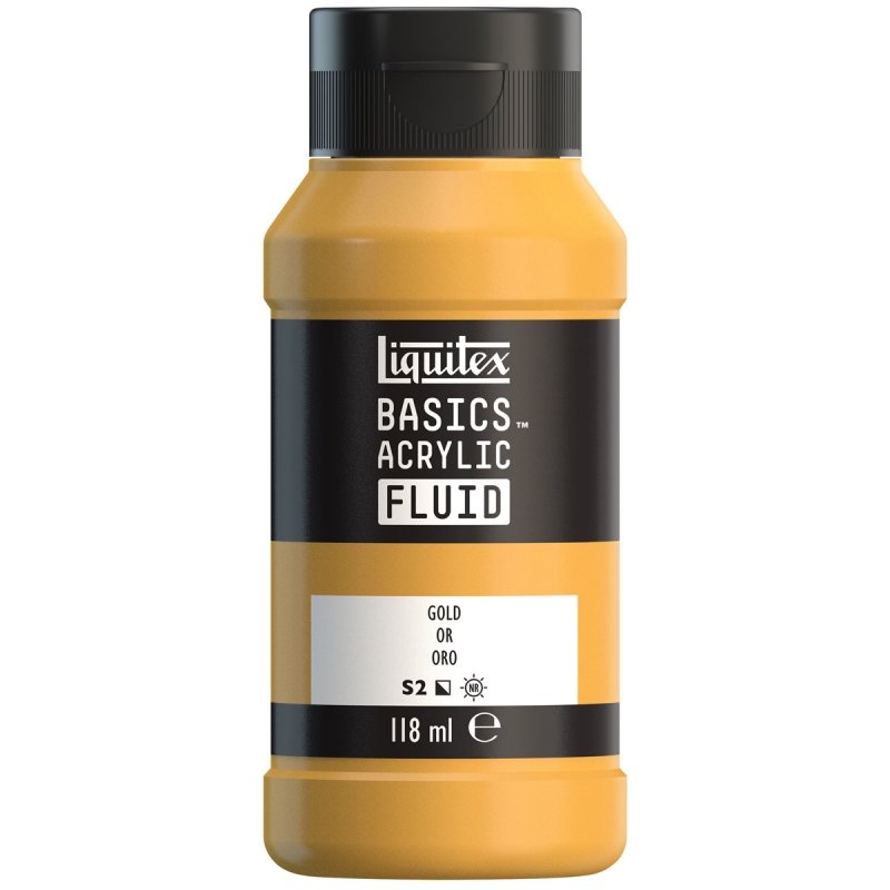 Liquitex - Basic Fluid - Gold 118ml