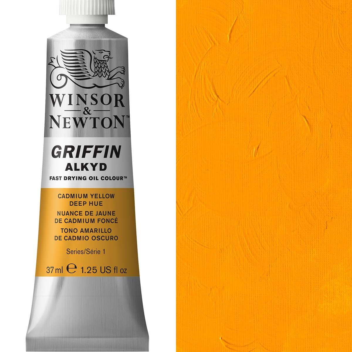 Winsor & Newton - 37ml Cad Yell Dp Hue - W&N Griffin Oil - Series 1