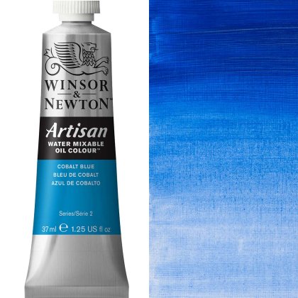 Winsor & Newton - 37ml Cobalt Blue  - Water Mixable Oil - Series 2