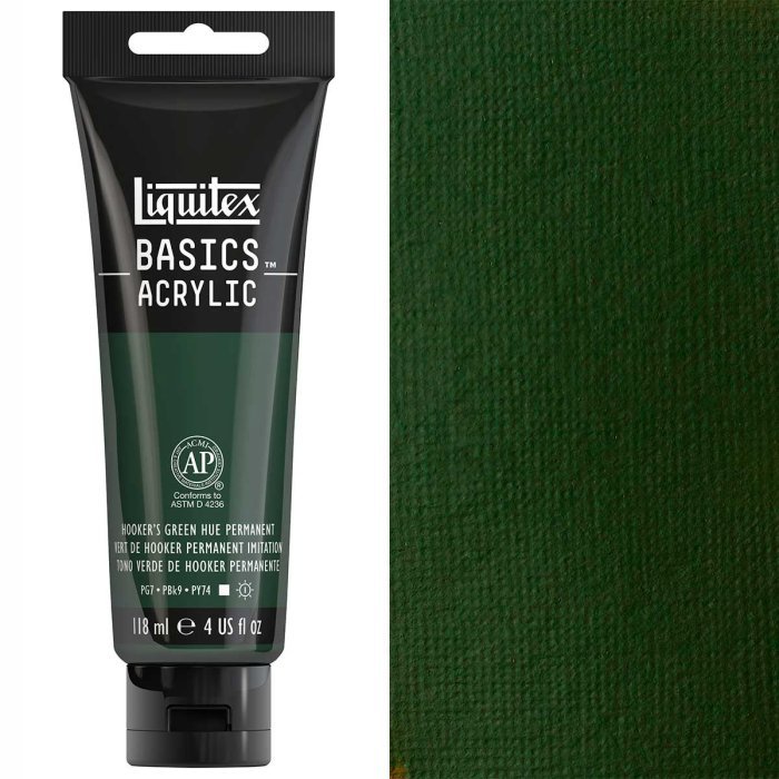 Liquitex - Basics - 118ml Hooker's Green Hue