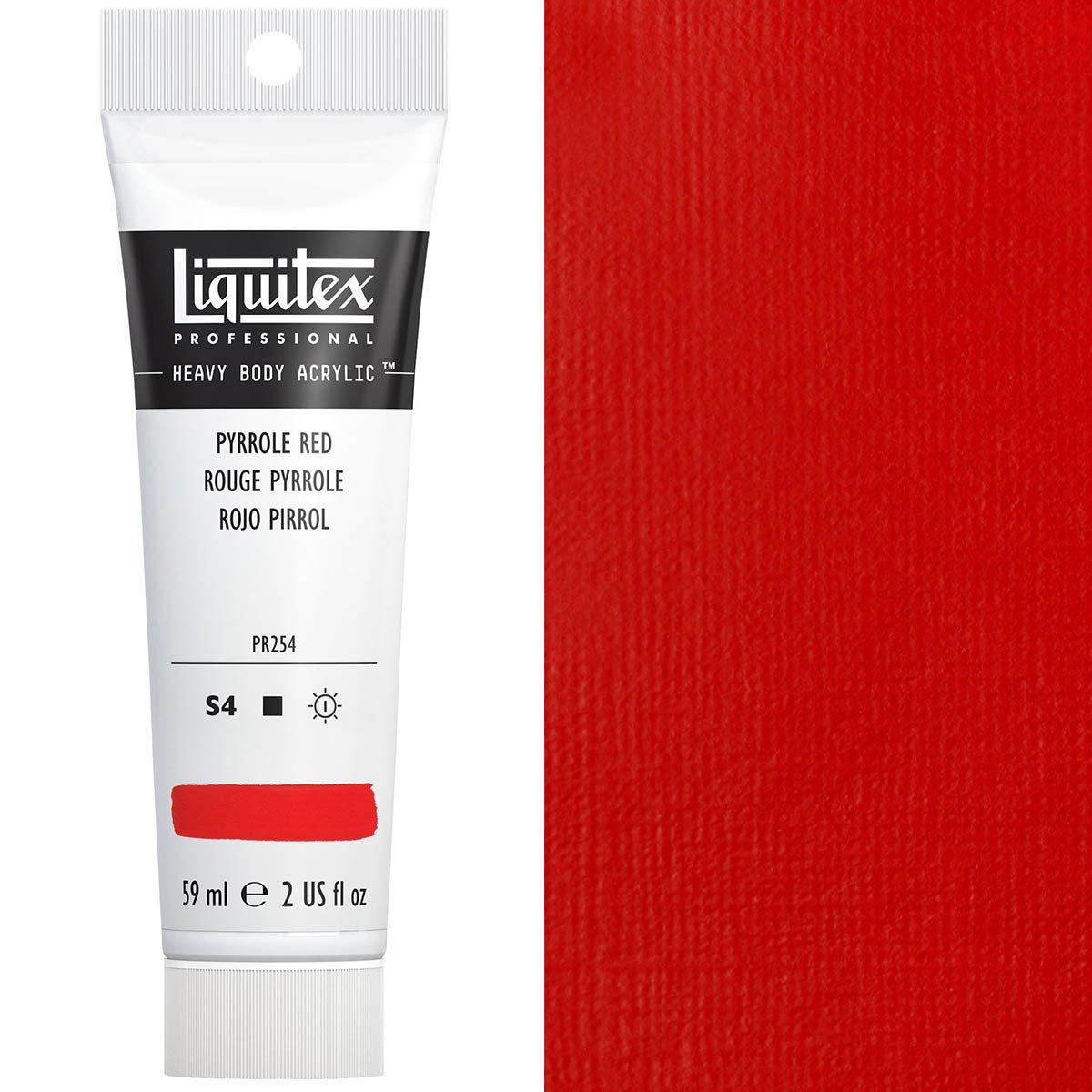 Liquitex - Heavy Body - 59ml Pyrrole Red - Series 4