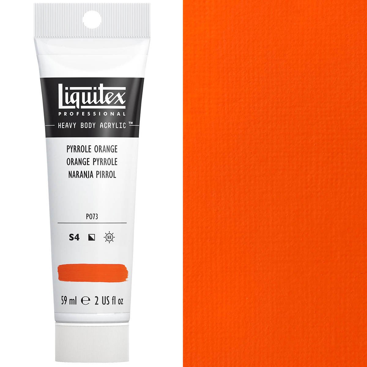 Liquitex - Heavy Body - 59ml Pyrrole Orange - Series 4