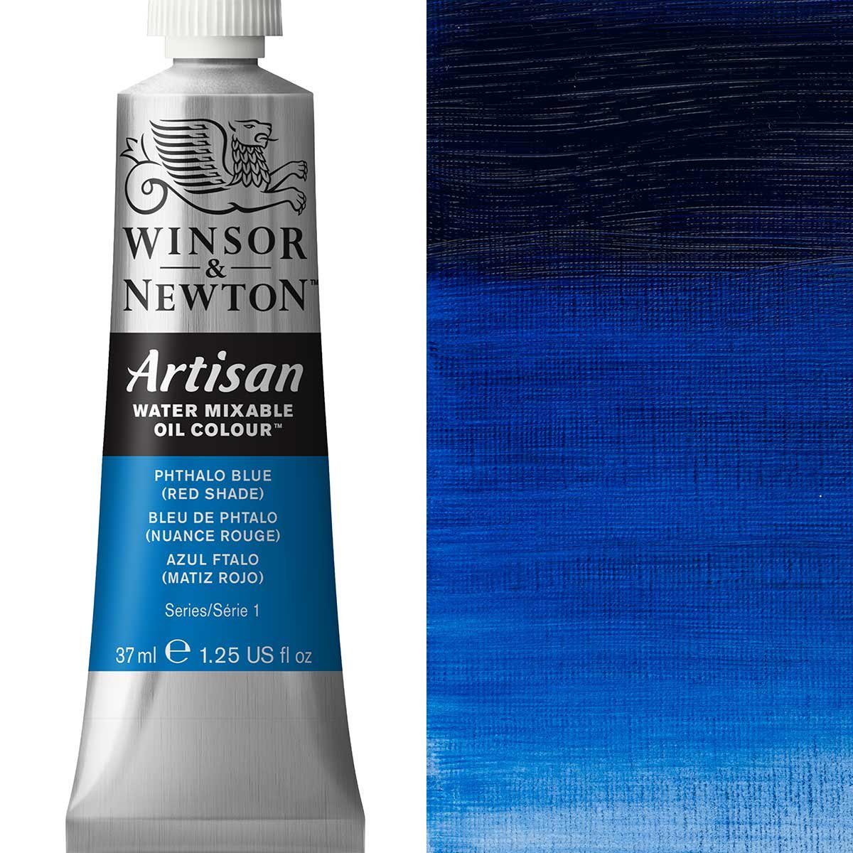 Winsor & Newton - 37ml Pht Blue R/S  - Water Mixable Oil - Series 1
