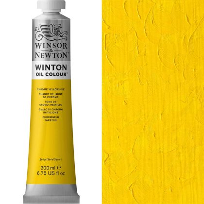 Winsor & Newton - Winton Oil Colour Chrome Yellow Hue 200ml