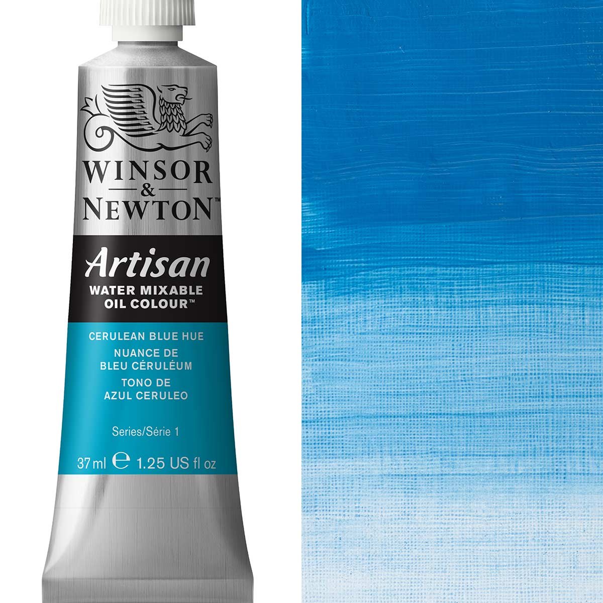 Winsor & Newton - 37ml Cer Blue  - Water Mixable Oil - Series 2