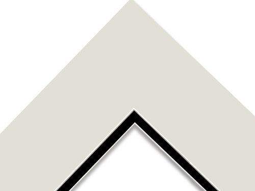 White Core Double Mounts Pack Of 6