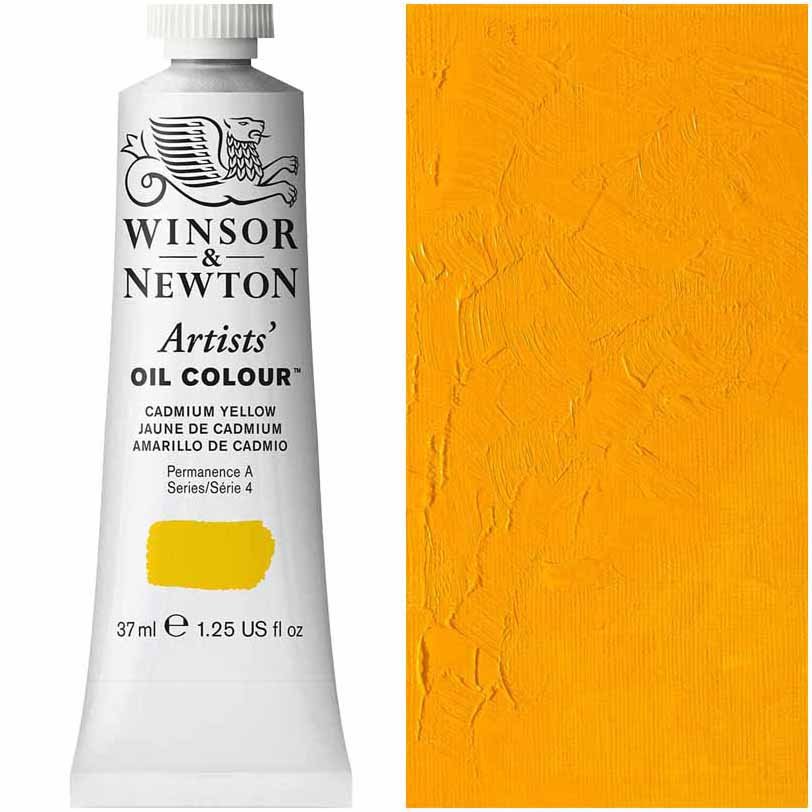 Winsor & Newton - 37ml Cadmium Yellow - Artists' Oil - Series 4