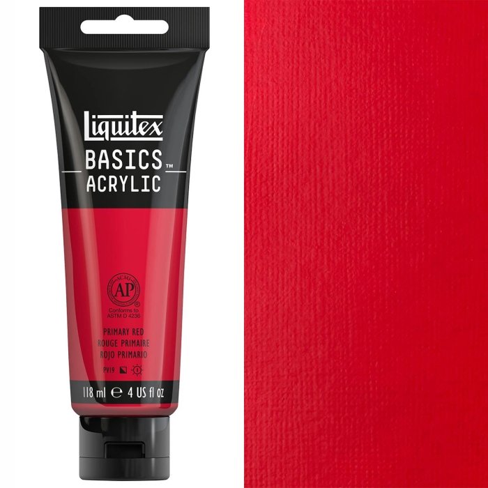 LQX Basics 118ml Primary Red