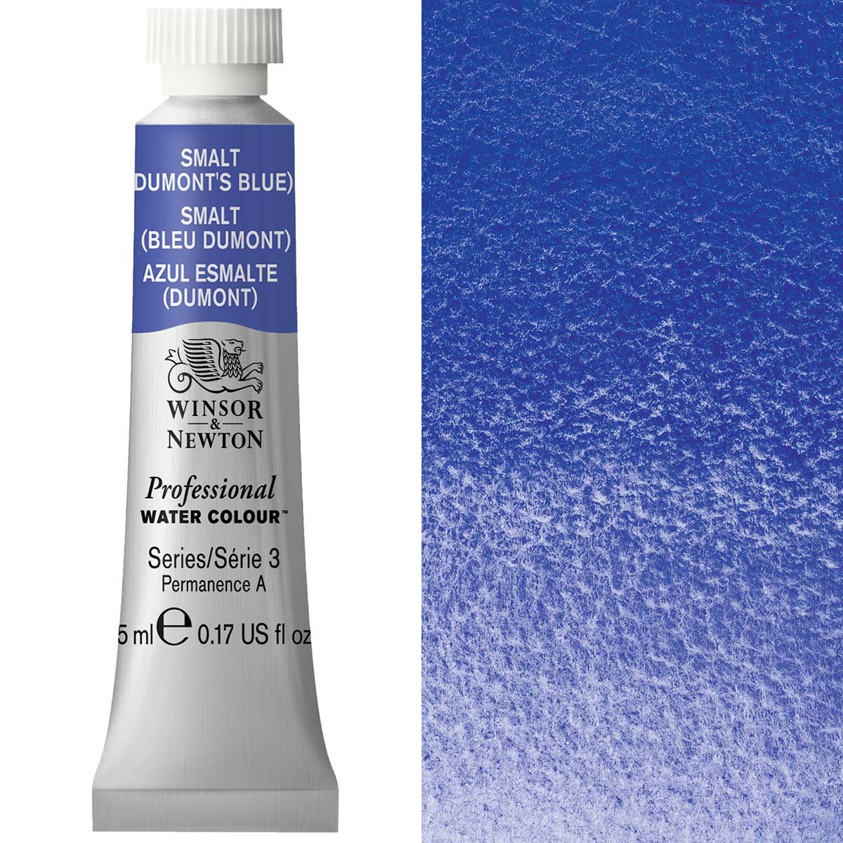 Winsor & Newton - 5ml Smalt (Dumont’s Blu - Prof Water Colour - Series 3