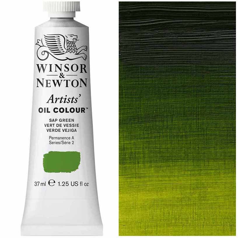Winsor & Newton - 37ml Sap Green - Artists' Oil - Series 2