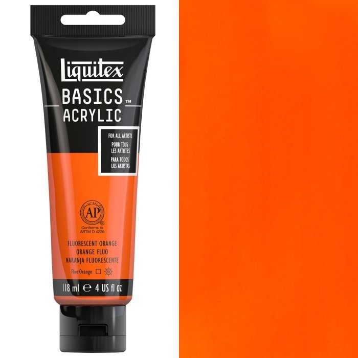 LQX Basics 118ml Fluorescent Orange