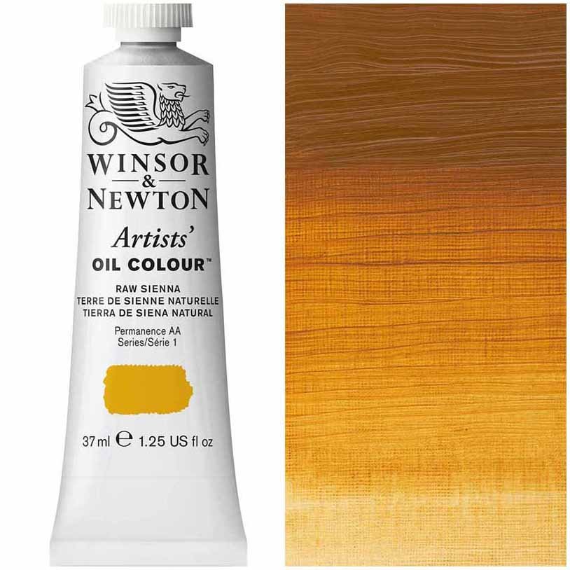 Winsor & Newton - 37ml Raw Sienna - Artists' Oil - Series 1