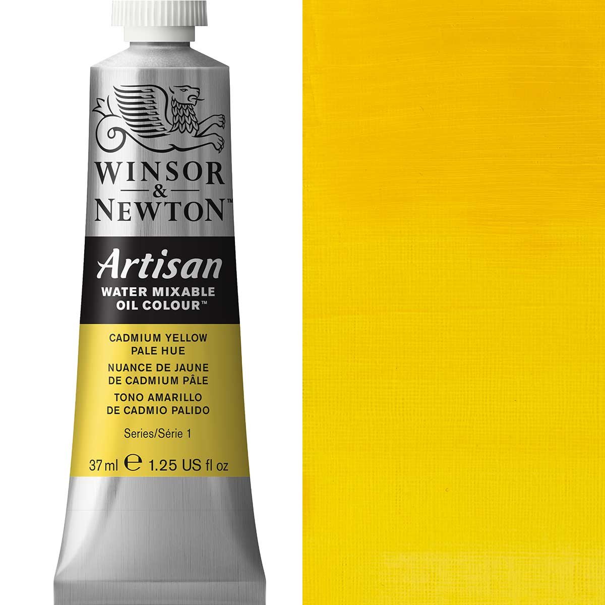 Winsor & Newton - 37ml Cad Yell Pale  - Water Mixable Oil - Series 1